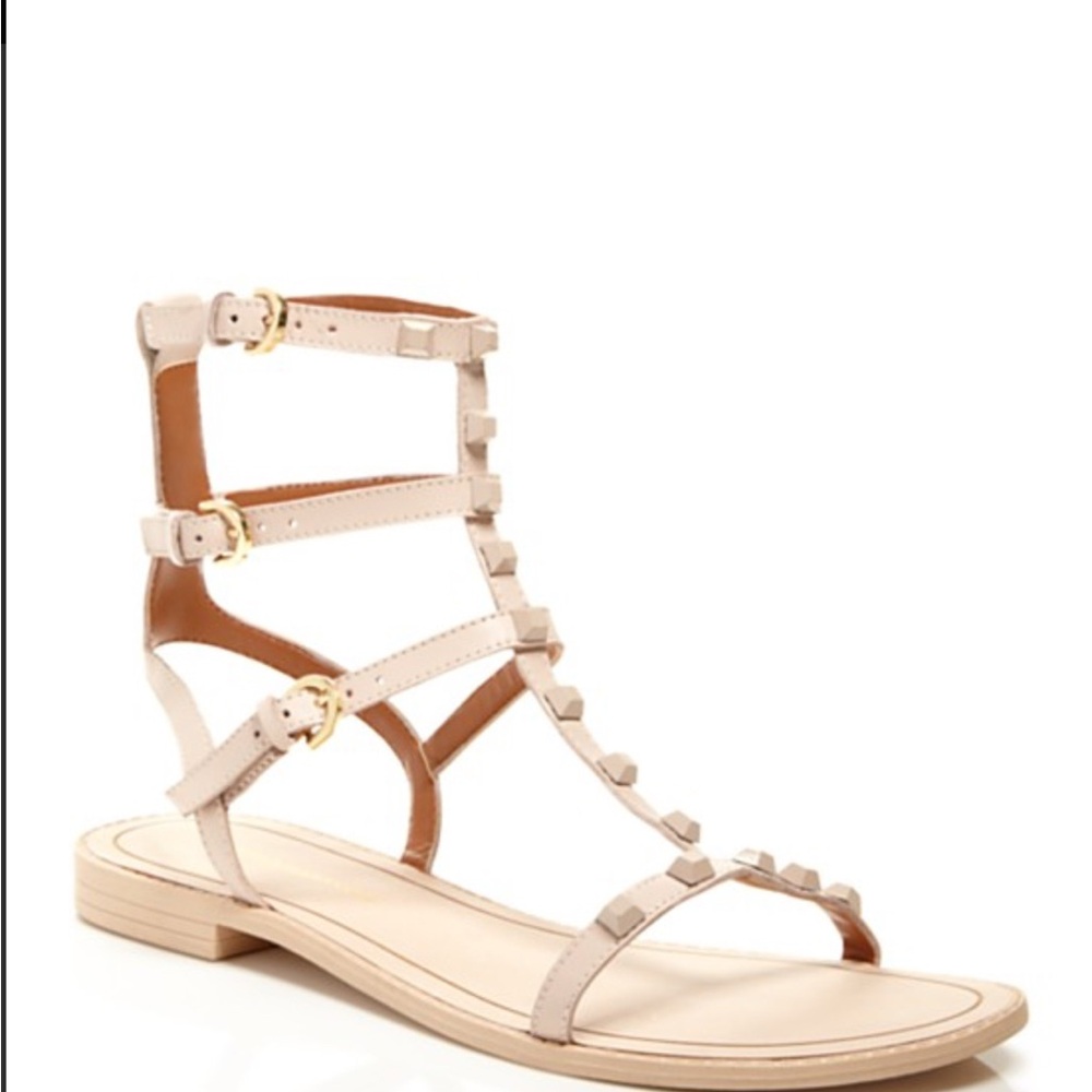 Rebecca Minkoff Nude Gladiator Sandals
